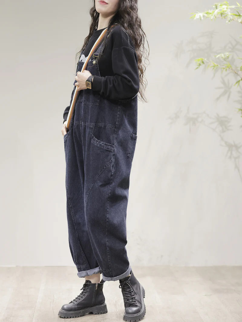 A Beautiful Day Denim Overalls Dungarees - Image 2