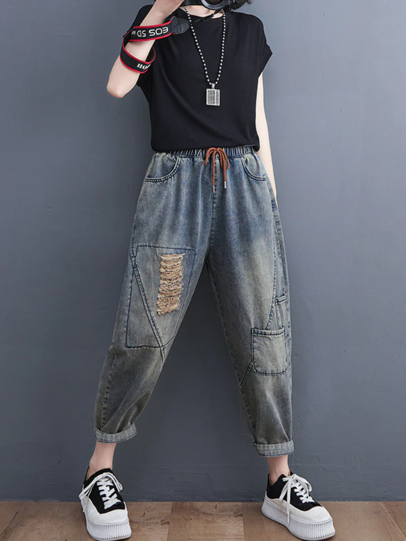 A Beautiful Soul Denim High Waist Bottom Pants - Image 2