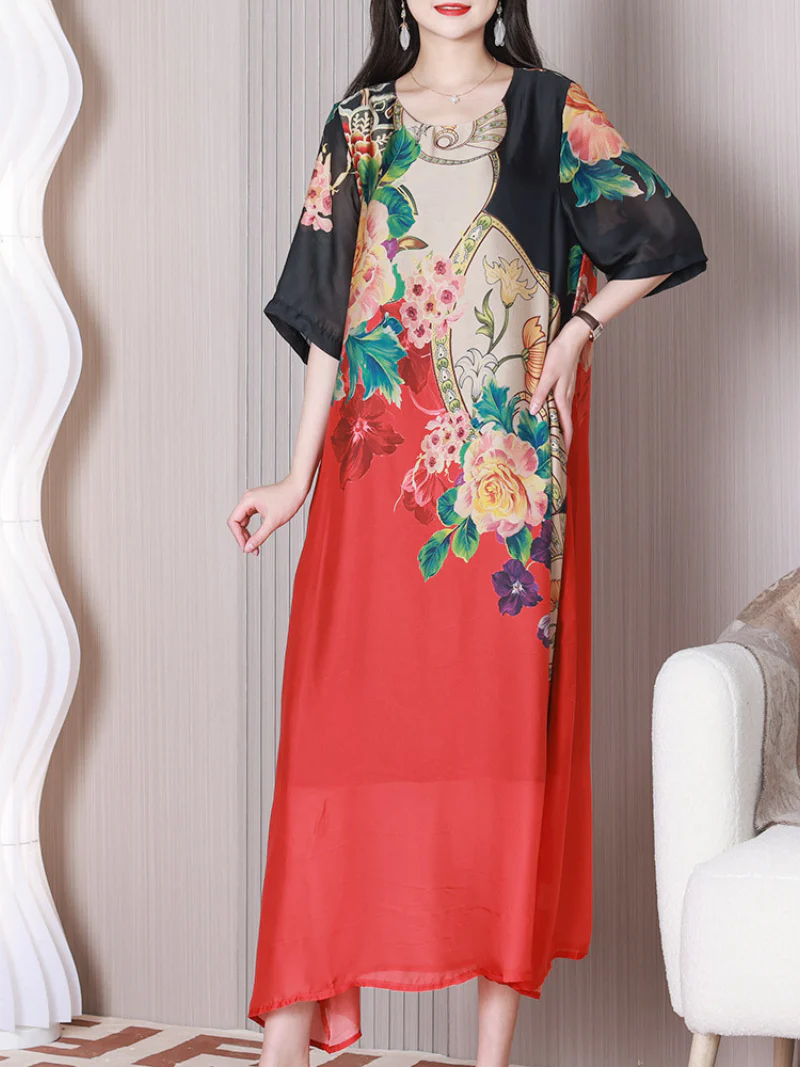 A Beautiful Soul Round Neck A-line Dress - Image 2
