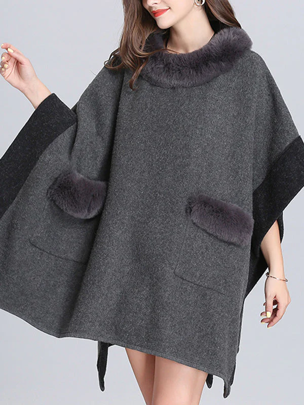A Cozy Offering Plus Size Cape Cardigan - Image 2