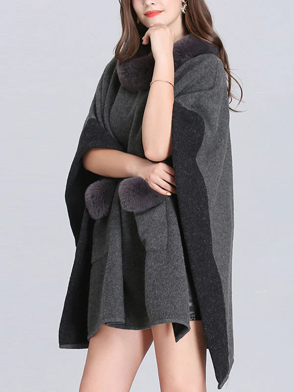 A Cozy Offering Plus Size Cape Cardigan - Image 7