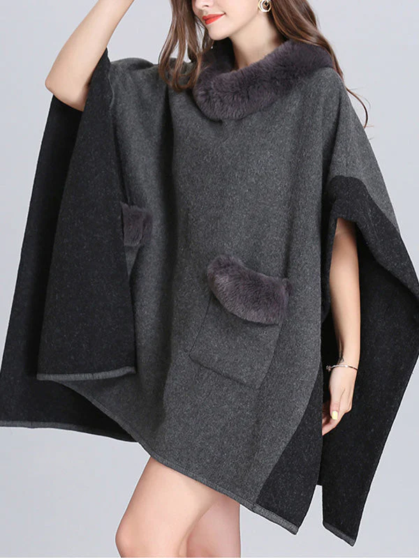 A Cozy Offering Plus Size Cape Cardigan - Image 8