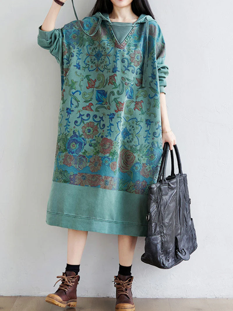 A Heart of Gold Hooded Dress - Image 7