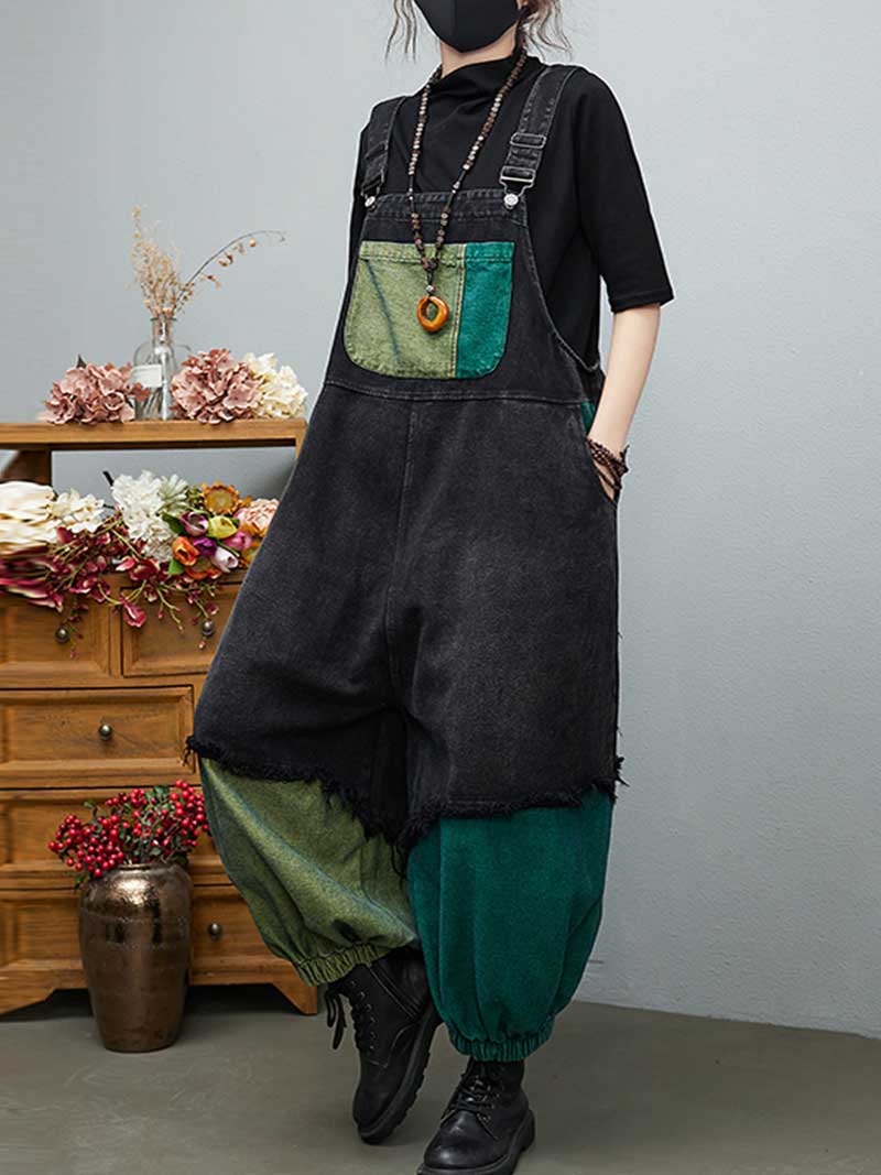 Abuela Denim Overall Dungarees - Image 3