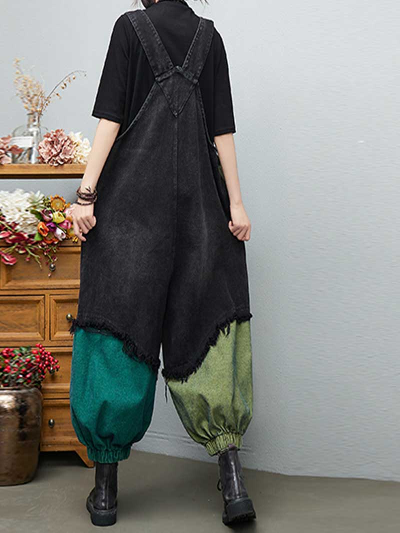 Abuela Denim Overall Dungarees - Image 4