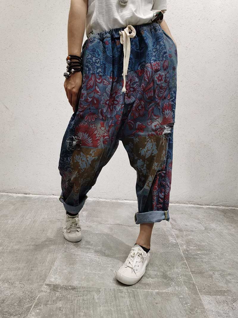 Act Of Love Drawstring Cotton Pant - Image 6