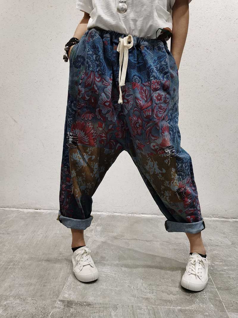 Act Of Love Drawstring Cotton Pant - Image 7