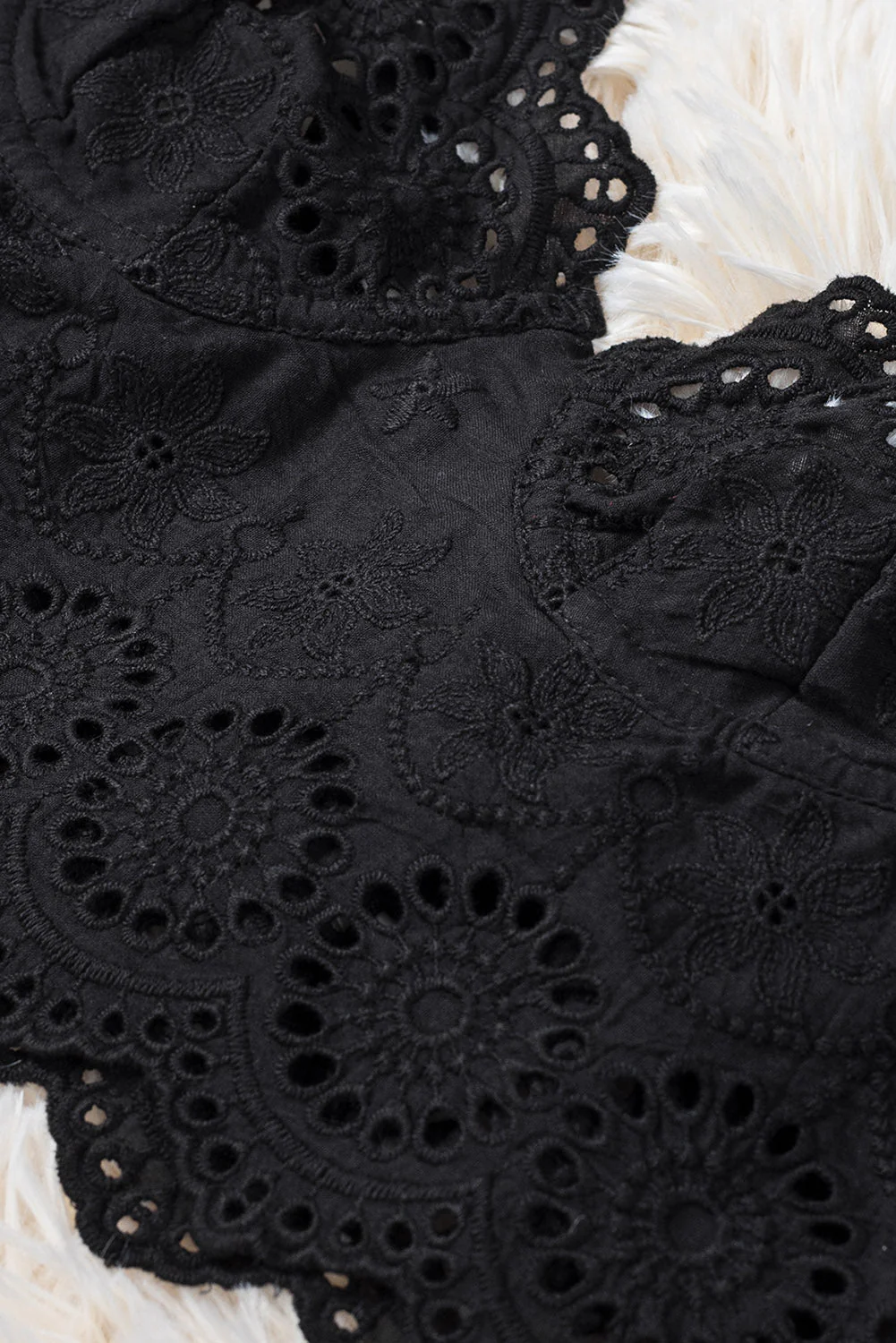Adjustable Hollow Out Lace Bralette - Image 34