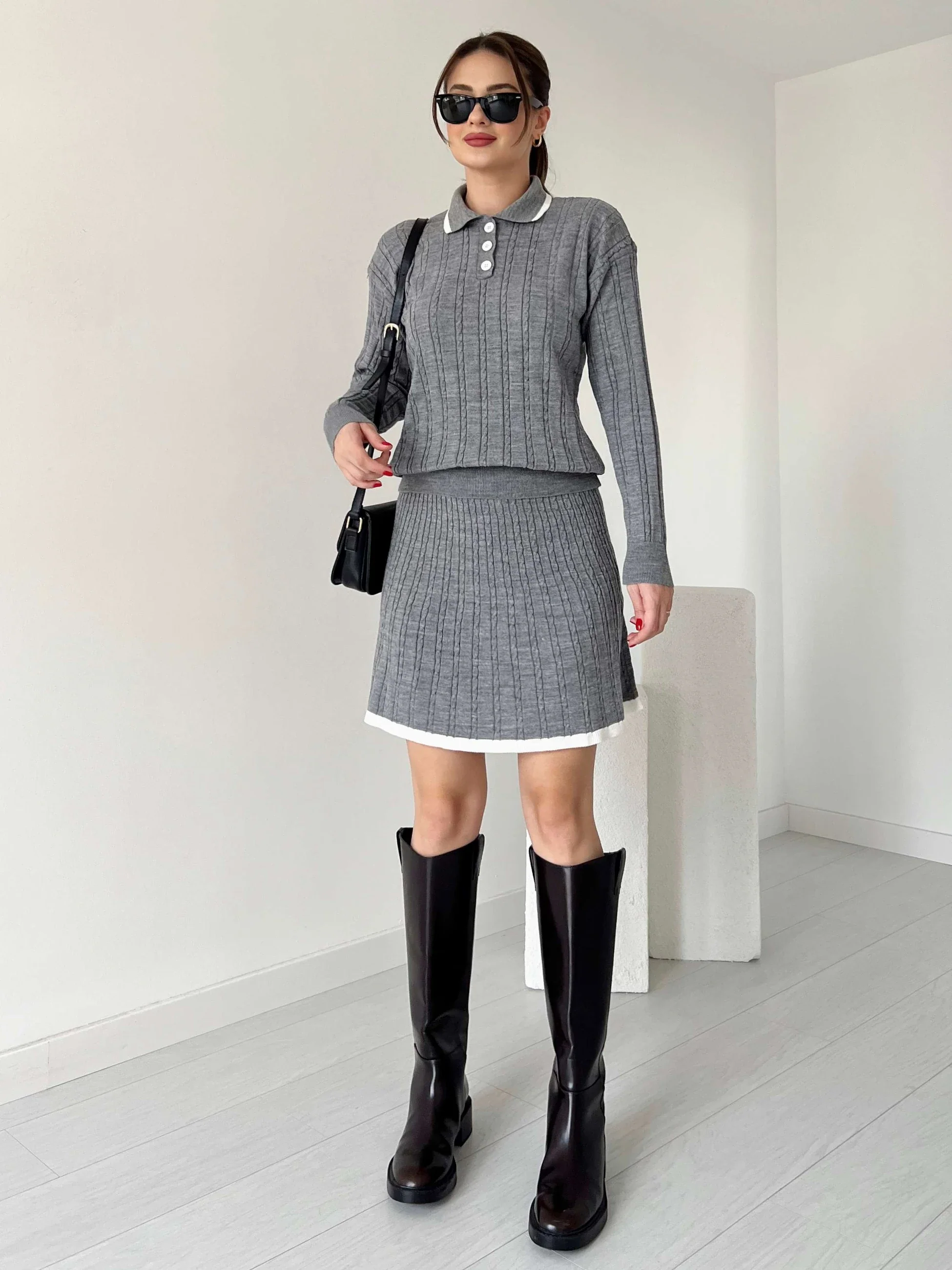 Alina Mini Skirt Set - Image 8