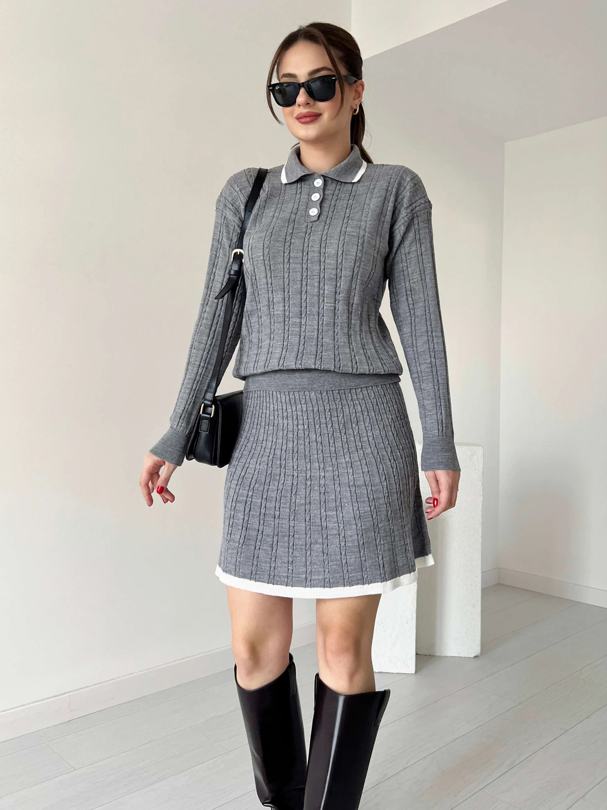 Alina Mini Skirt Set - Image 9