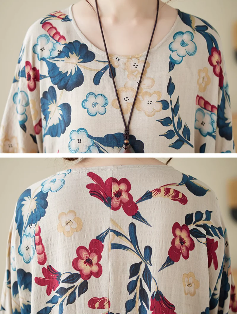 All Body Types Floral Smock Dress - Image 2