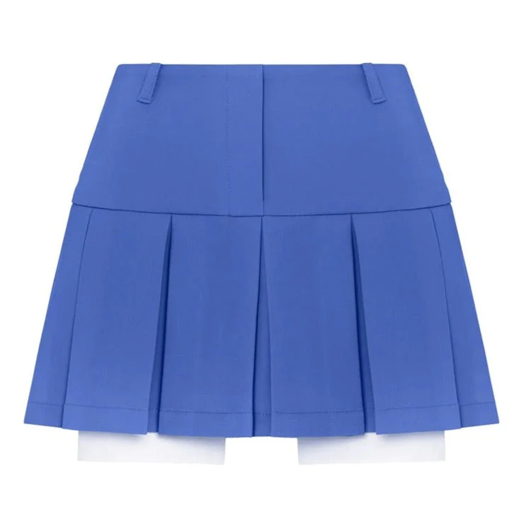 ALYSIYA PLEATED Skirt and Blazer SUIT SET - Image 35
