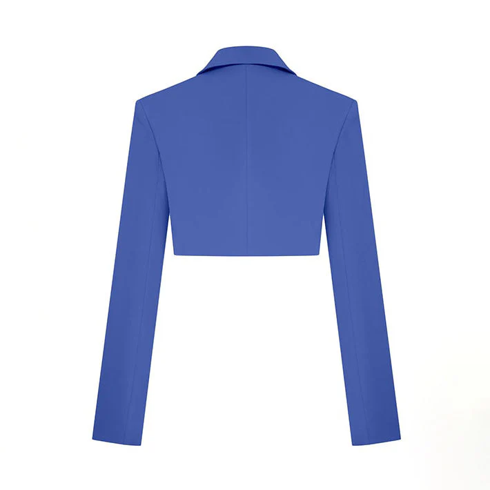 ALYSIYA PLEATED Skirt and Blazer SUIT SET - Image 36
