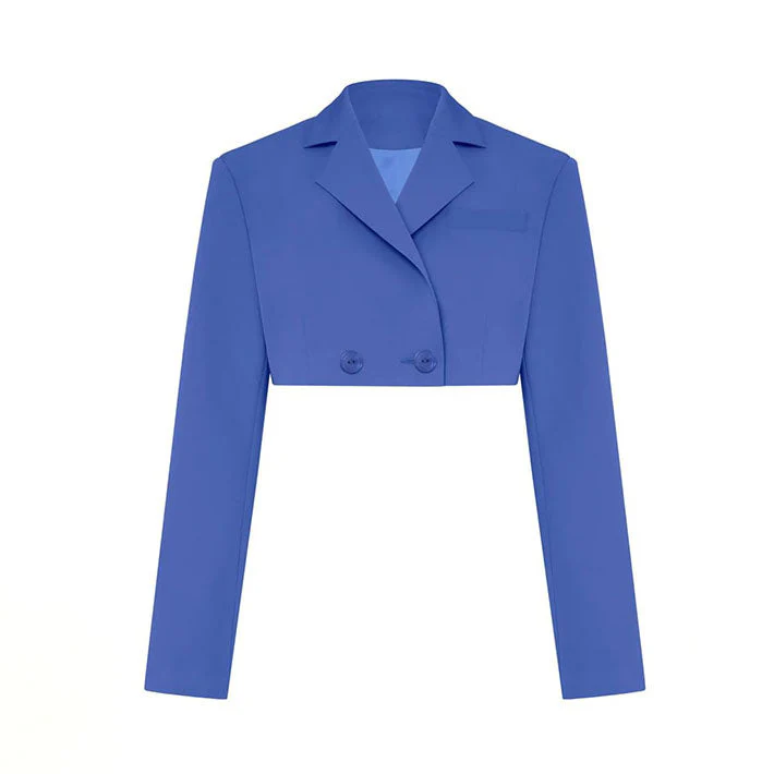 ALYSIYA PLEATED Skirt and Blazer SUIT SET - Image 37