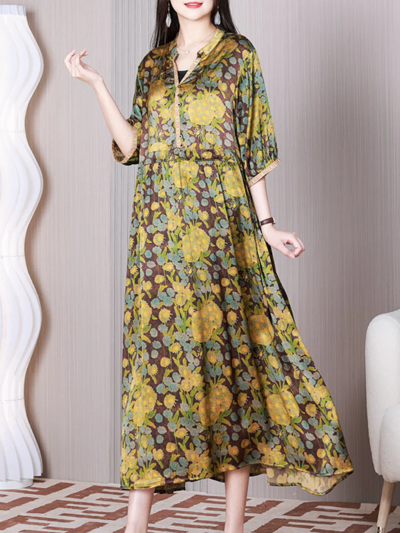 An Angel On Earth V-neck A-line Dress - Image 4