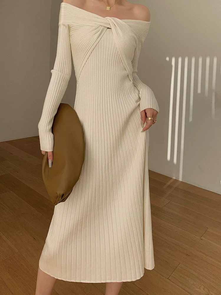 Anastasia Knit Dress - Image 3