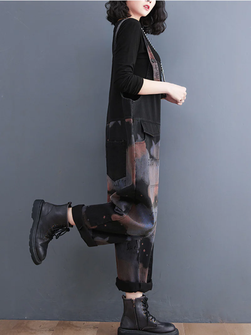 Angels Forever Young Denim Bib Overalls - Image 4