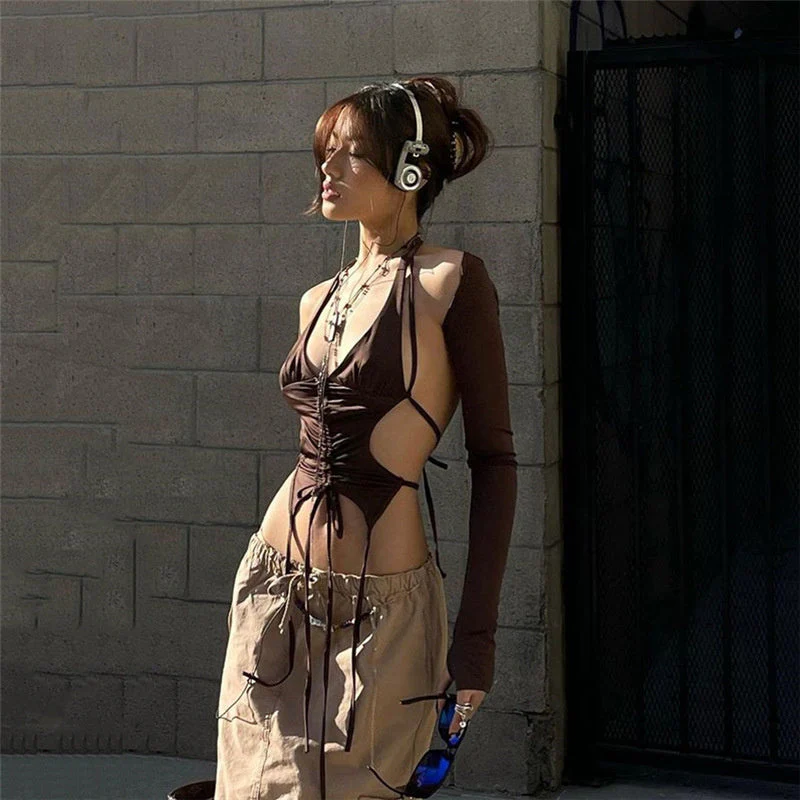 KAZUE BANDAGE CROP TOP - Image 5