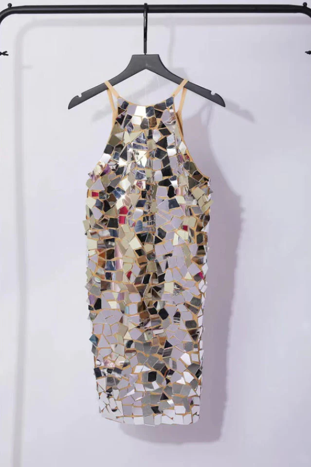 April Embellished Mini Dress - Image 8