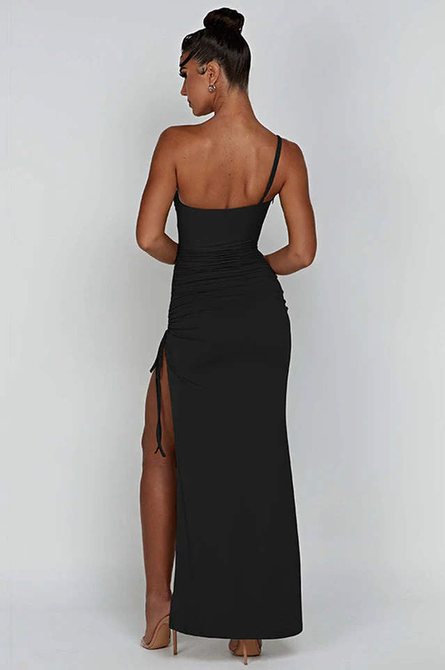 Aria One Shoulder Gown - Image 2