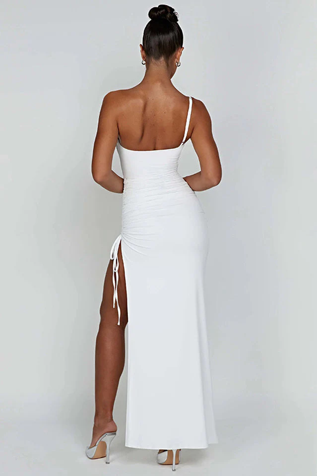 Aria One Shoulder Gown - Image 7