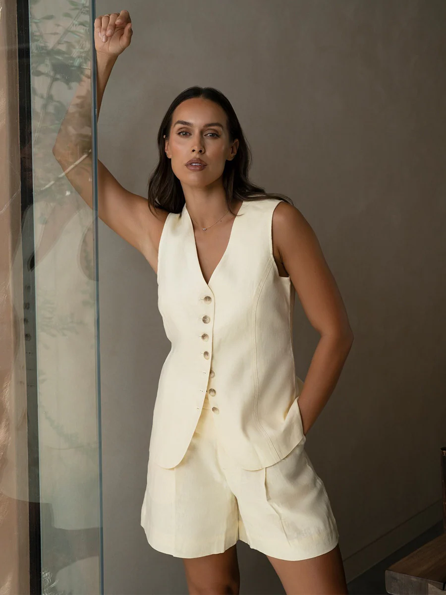 Linen Cozy Two Piece Set - Image 3