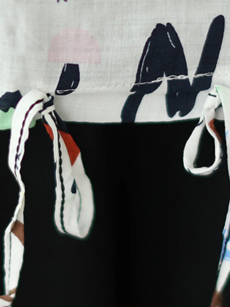 Artistic Soul  Letter Printing Tops - Image 8