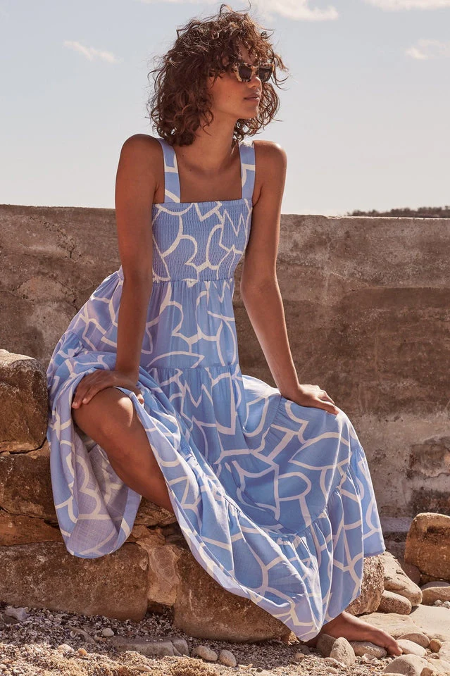 Ashlyn Smocked Maxi Dress - Image 3