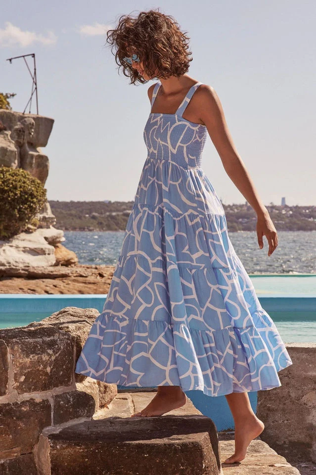 Ashlyn Smocked Maxi Dress - Image 4