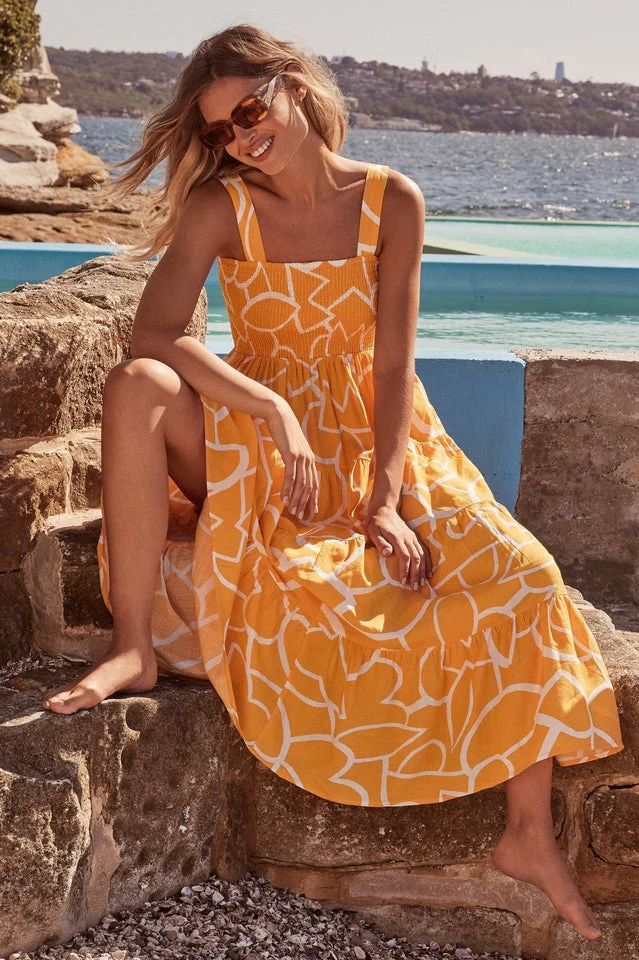 Ashlyn Smocked Maxi Dress - Image 7