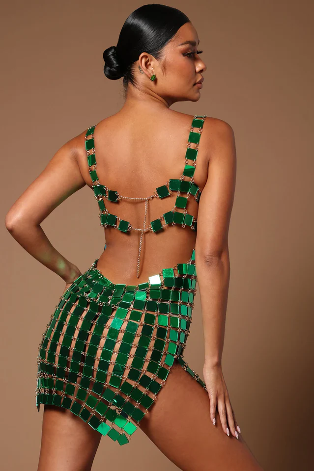 Astrid Mirror Mini Dress - Image 5