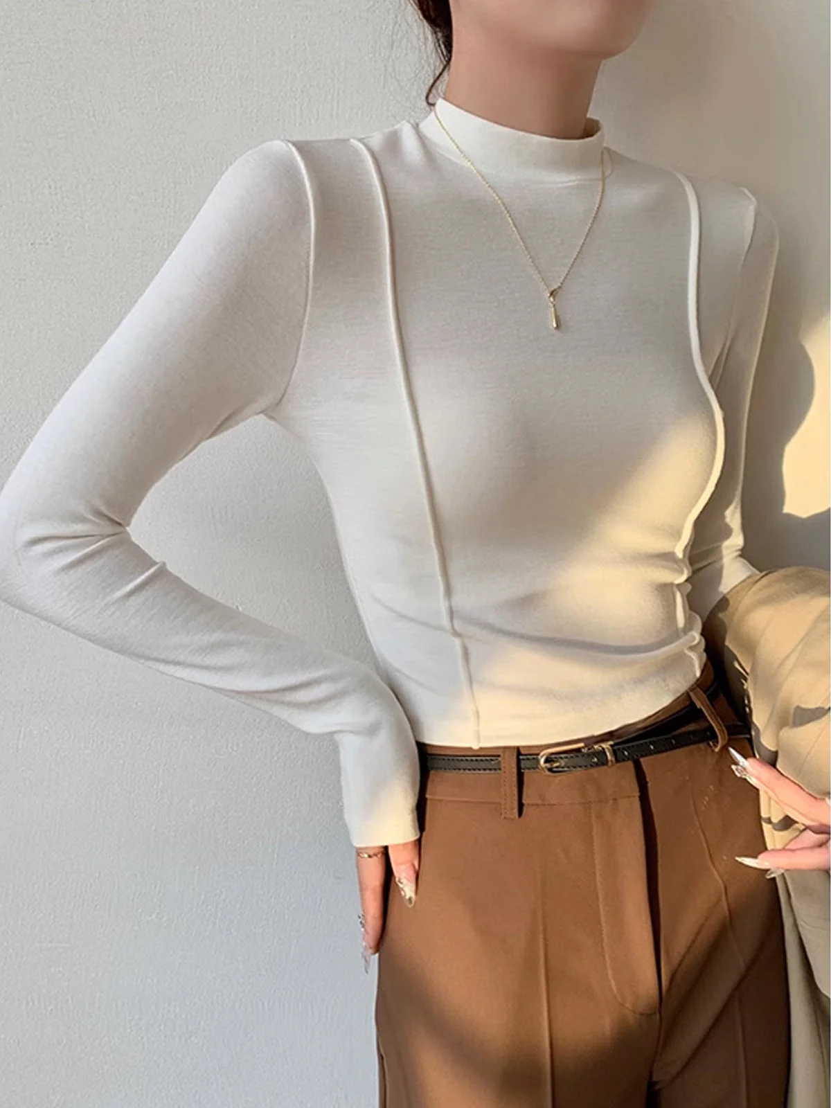Audrey Piping Blouse - Image 2