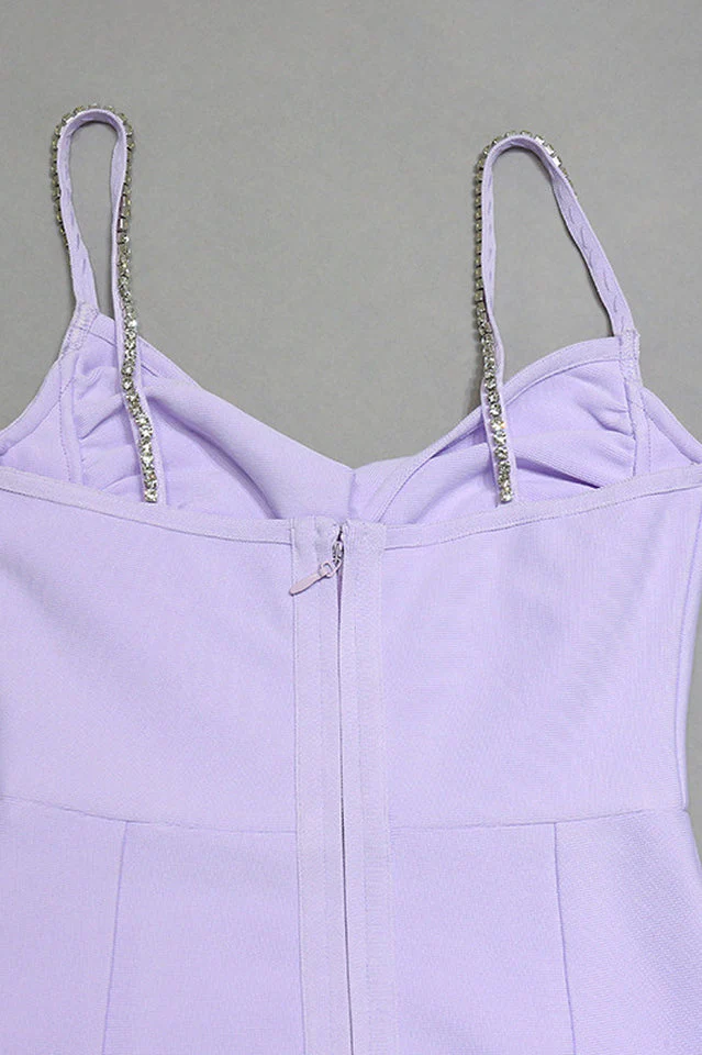 Aurelian Embellished Strap Cut Out Dress - Image 12