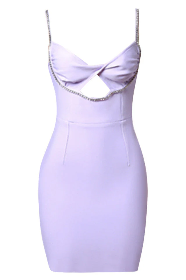 Aurelian Embellished Strap Cut Out Dress - Image 15