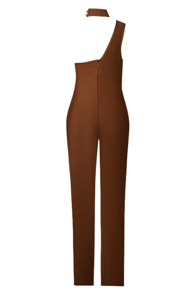 Babara One Shoulder Jumpsuit - Image 8