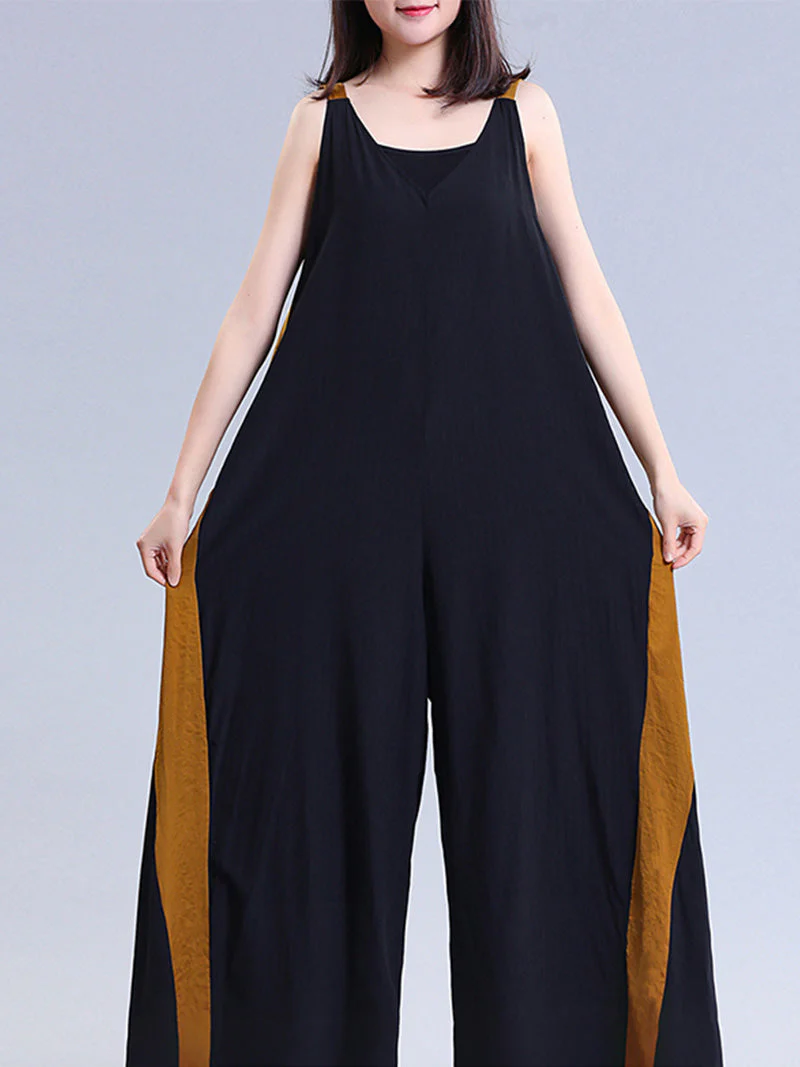 Back To Eden Lattice Print Sleeveless Jumpsuit - Image 4