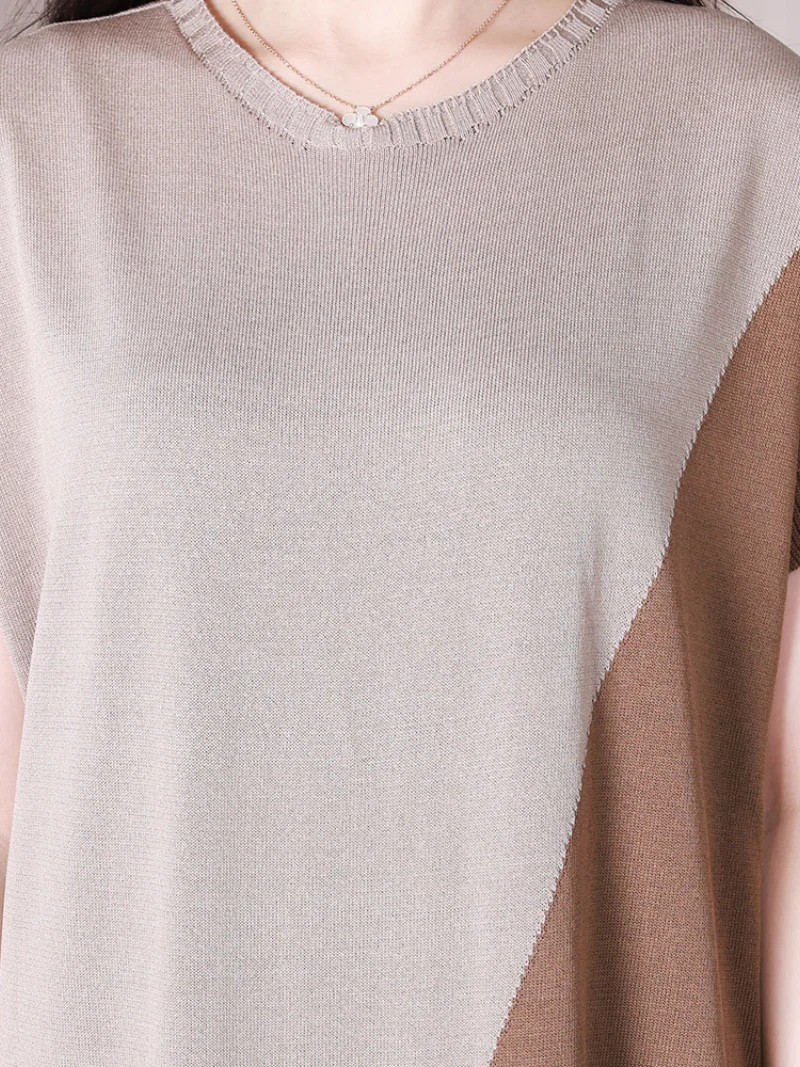 Back To Work Round Neck Midi Dress - Image 5