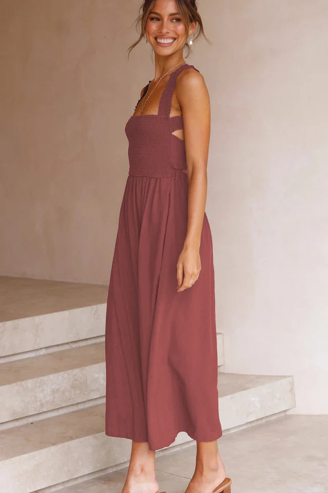 Silvia Backless Summer Dress - Image 12