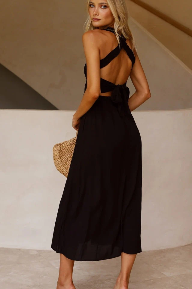 Silvia Backless Summer Dress - Image 18