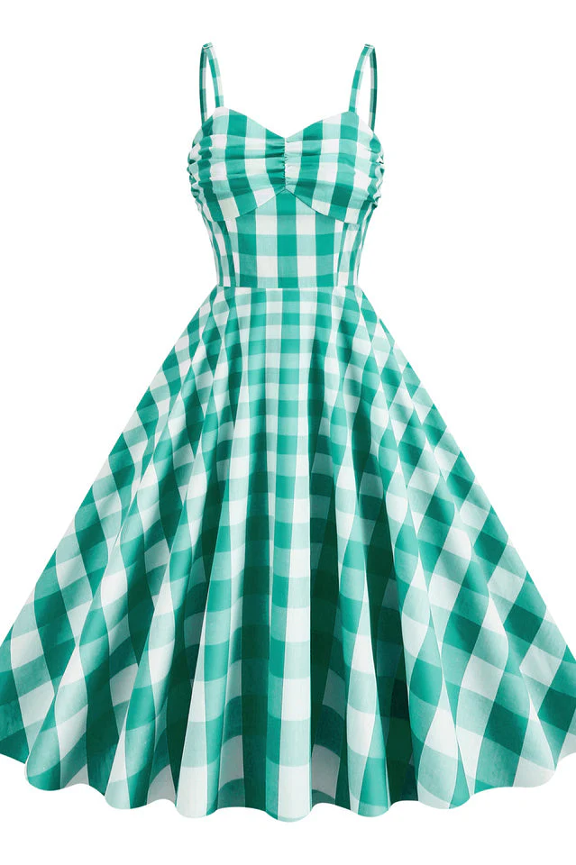 Barbie Movie Margot Pink Plaid Check Dress - Image 7