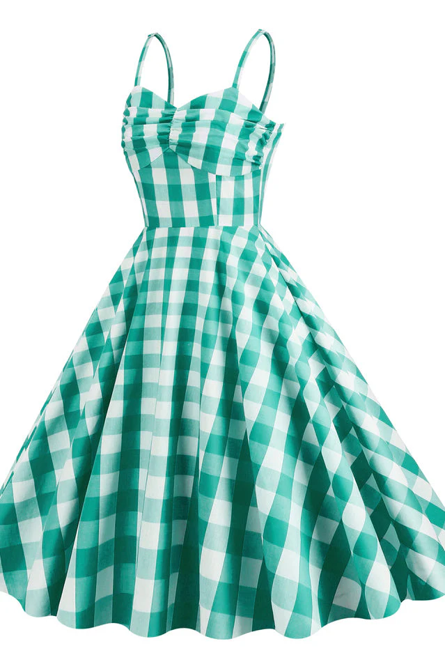 Barbie Movie Margot Pink Plaid Check Dress - Image 8