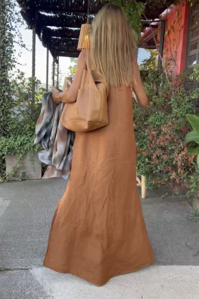 Basic Casual Outdoor Halter Dress - Image 8