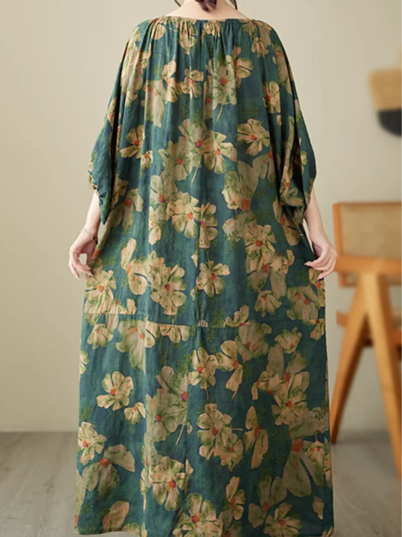 Be With You Ever Printed A-Line Dress - Image 2