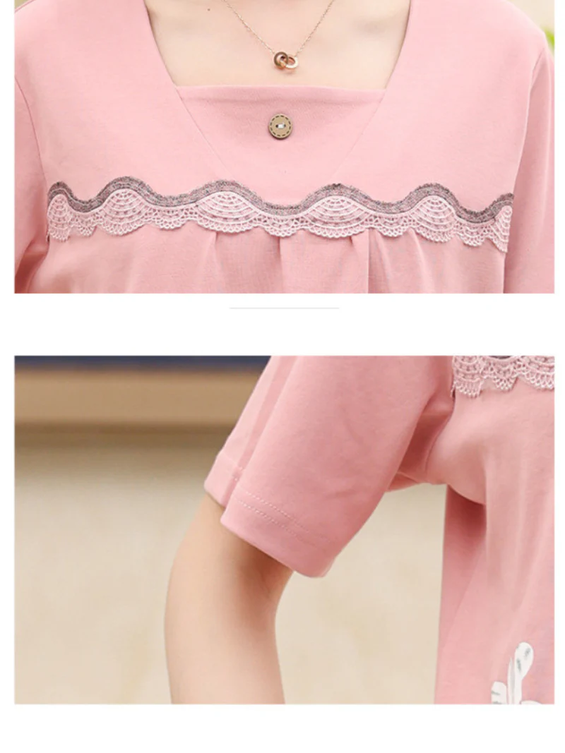 Beach party Summer Sleepwear Short Pajamas Suit - Image 23