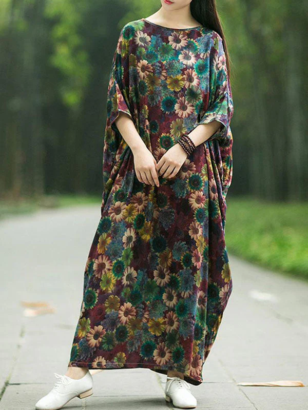 Beautiful Botanic Kaftan Dress - Image 3