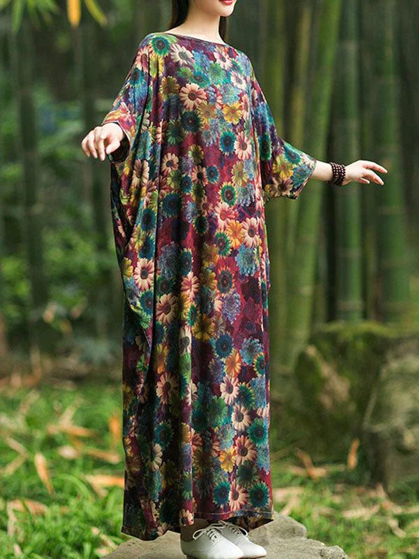 Beautiful Botanic Kaftan Dress - Image 4