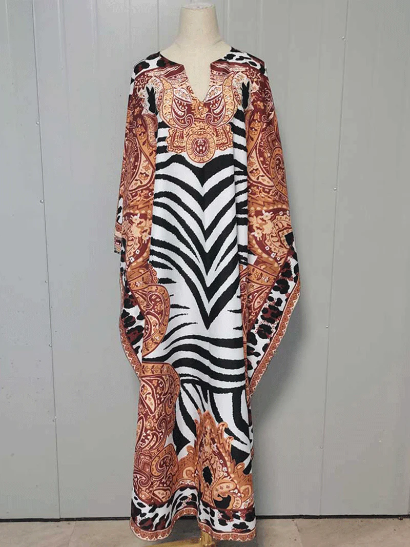 Beautiful life With Your Favorite Printed Kaftan Dress - Image 5