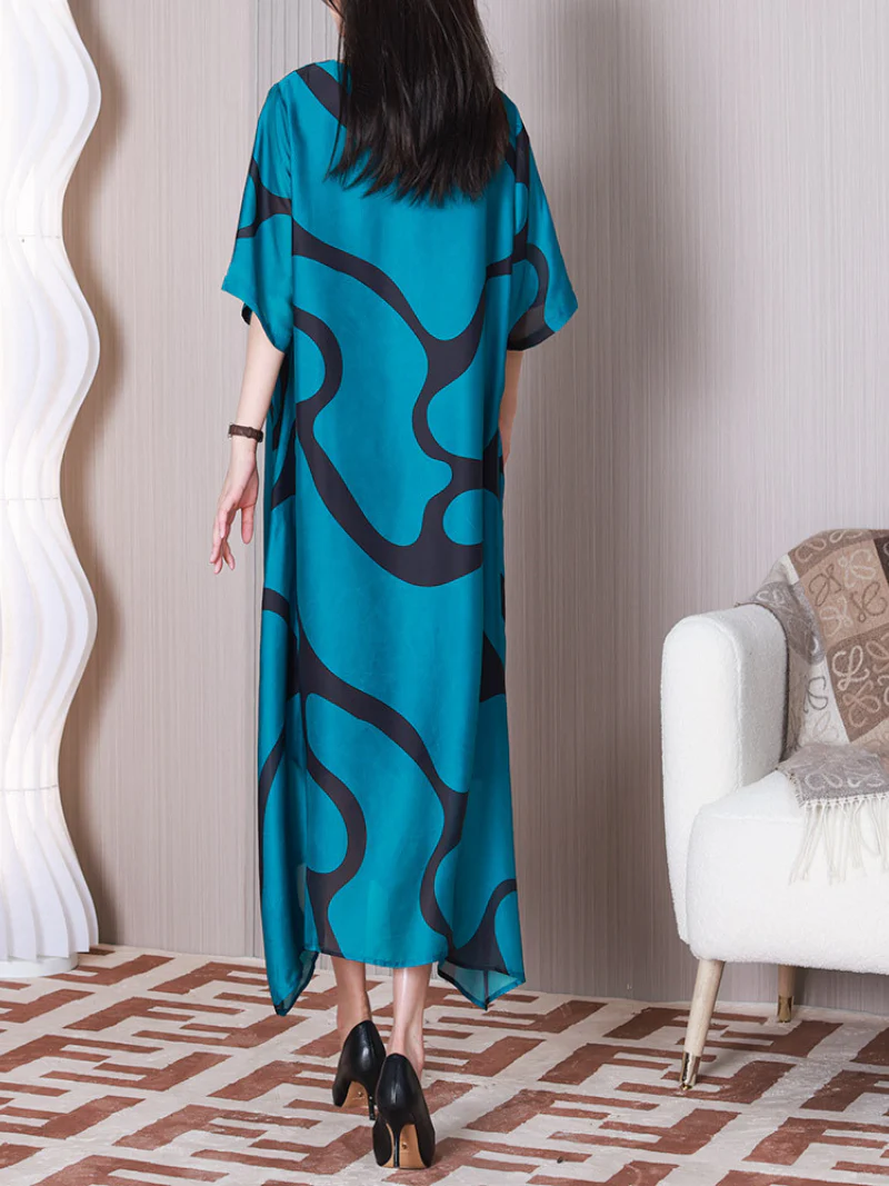 Beautiful life Round Neck A-line Dress - Image 6