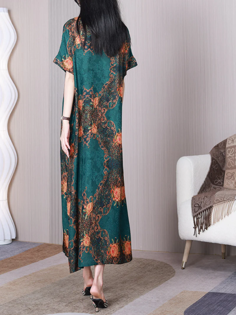 Beautiful Life Round Neck Short Sleeves A-line Dress - Image 3