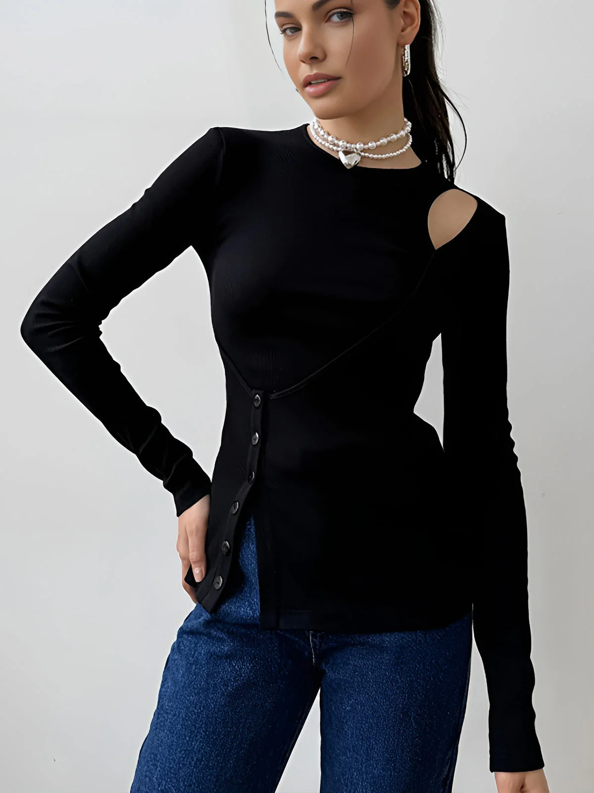 Belinda Panel Blouse - Image 6